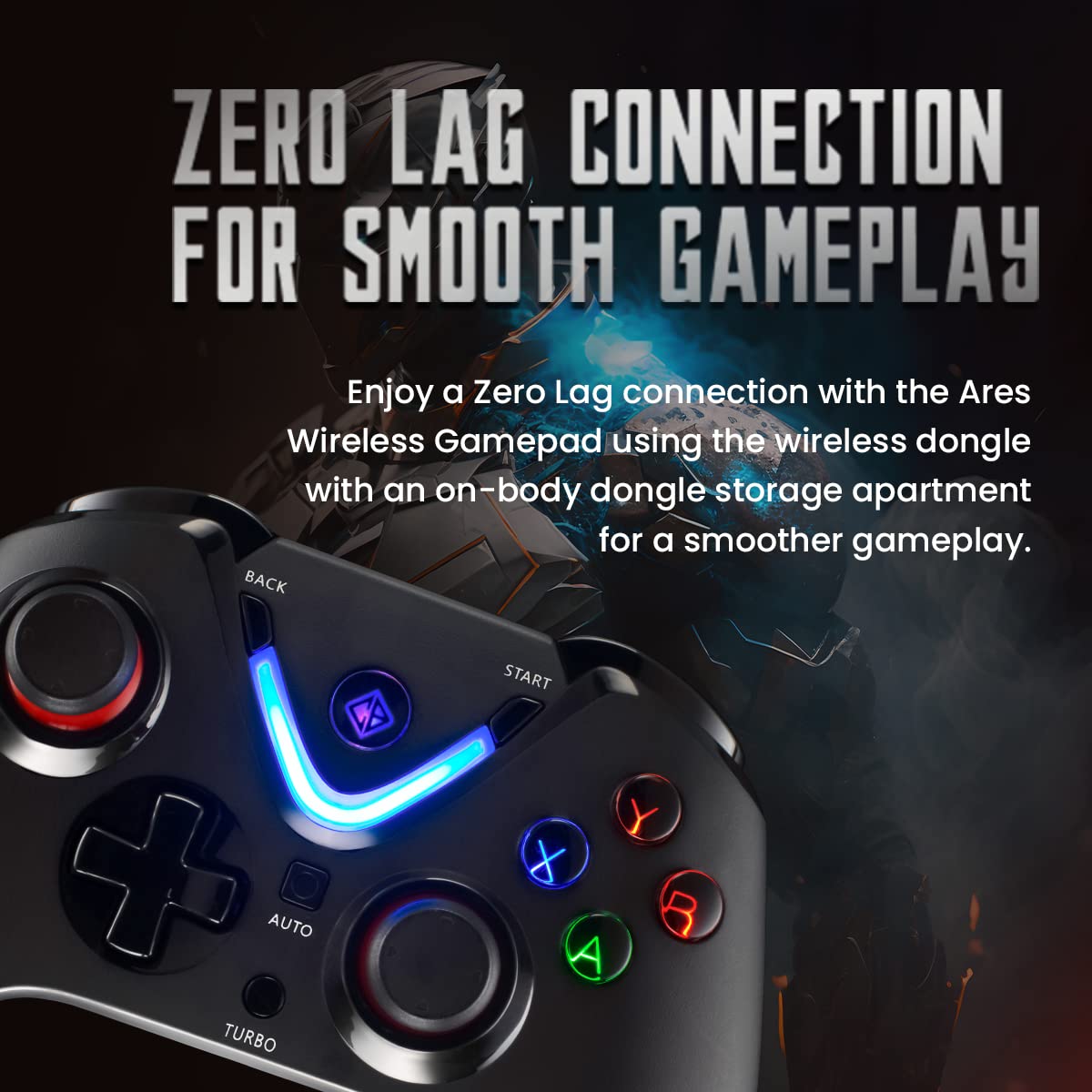 Cosmic Byte ARES Wireless Gamepad