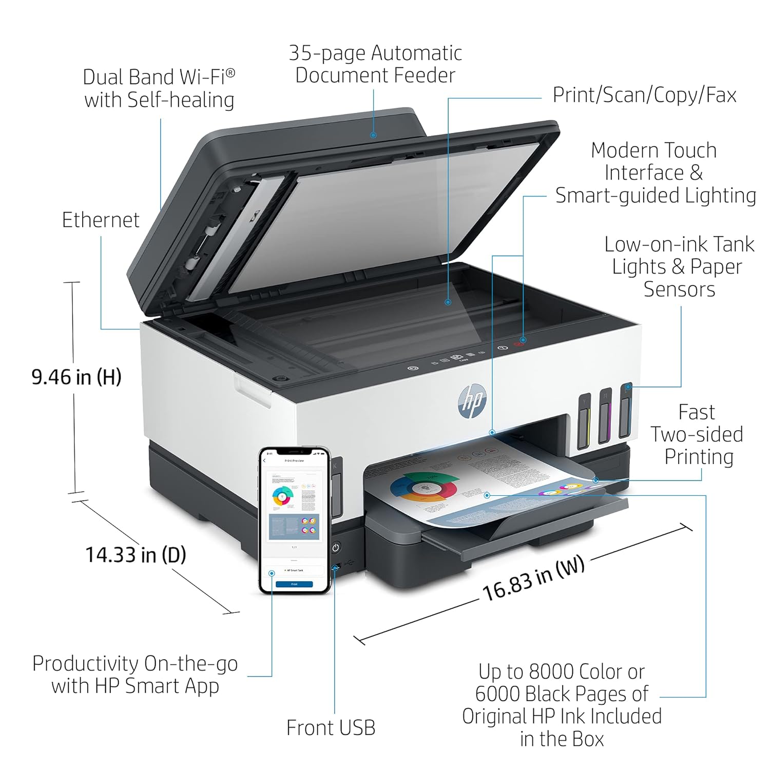 HP Smart Tank 790 All-in-One Printer