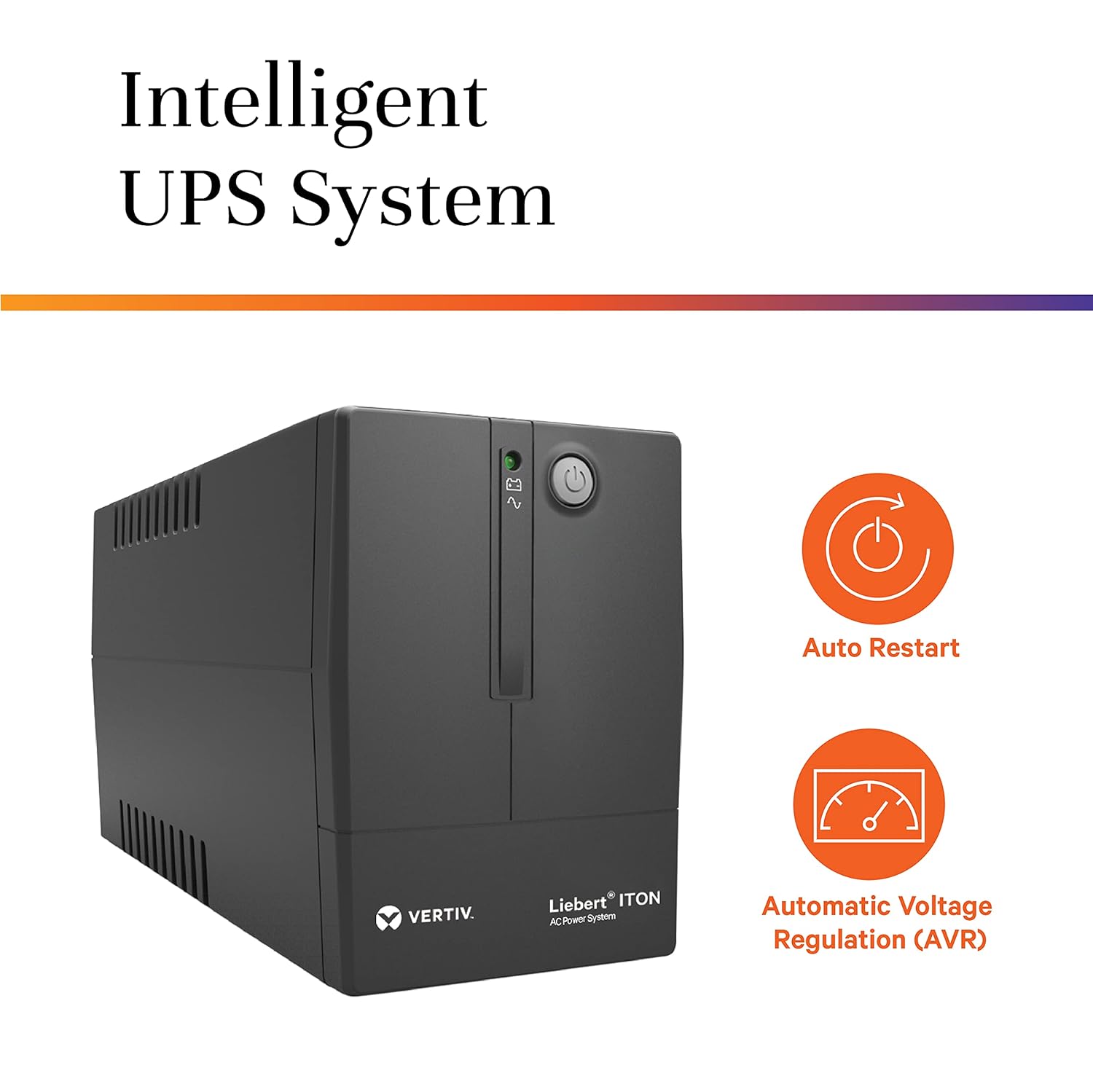 VERTIV Liebert ITON CX 600VA UPS