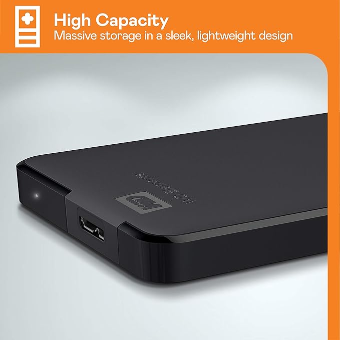 Western Digital WD 1TB Elements Portable Hard Disk Drive
