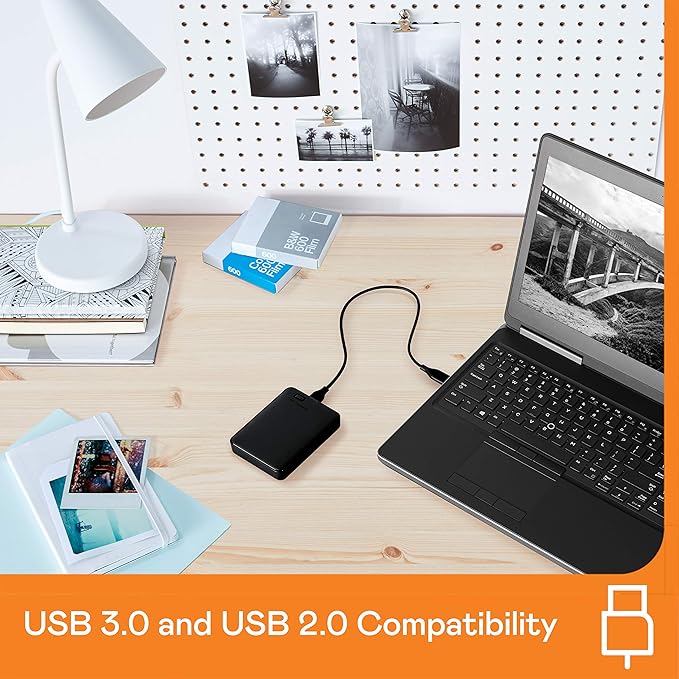 Western Digital WD 1TB Elements Portable Hard Disk Drive