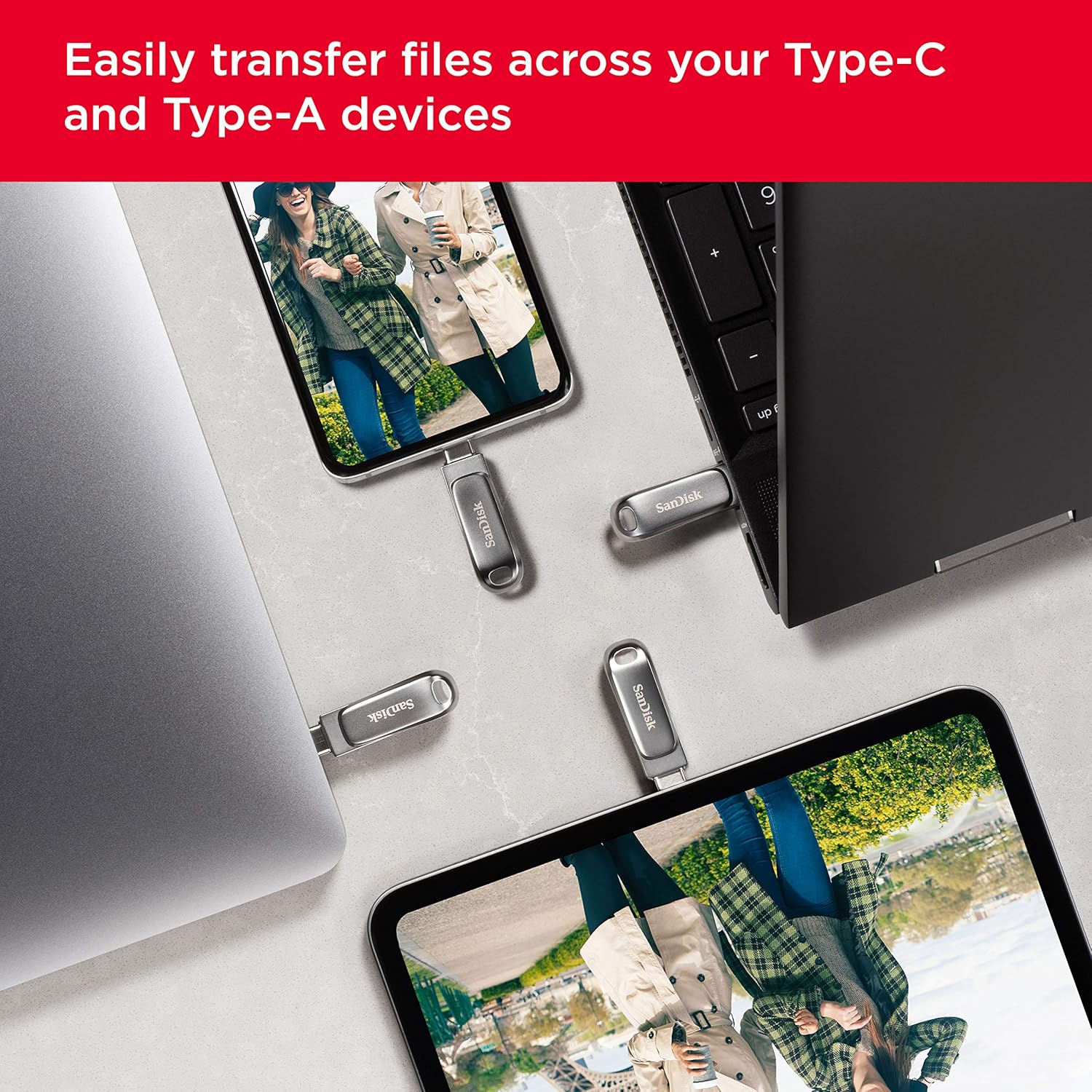 SanDisk Ultra Dual Type-C 128GB Pen Drive