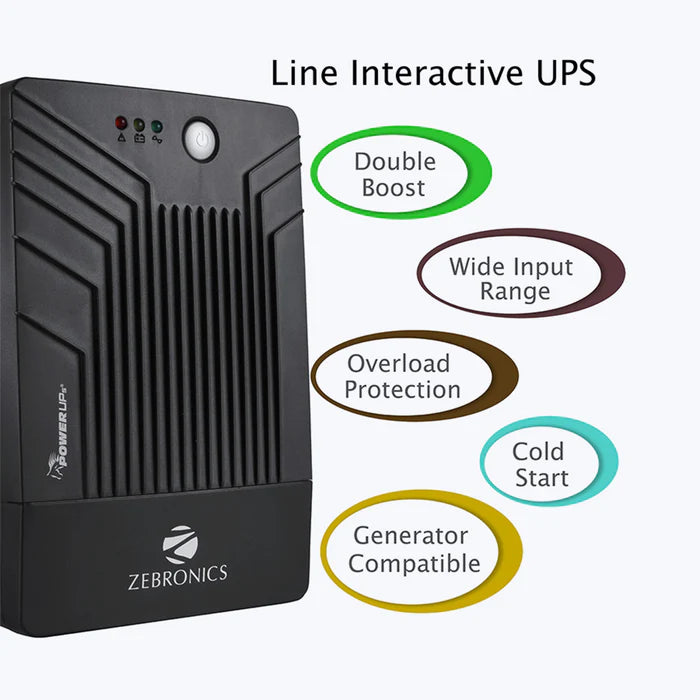 ZEBRONICS Zeb-U1200 1KVA UPS